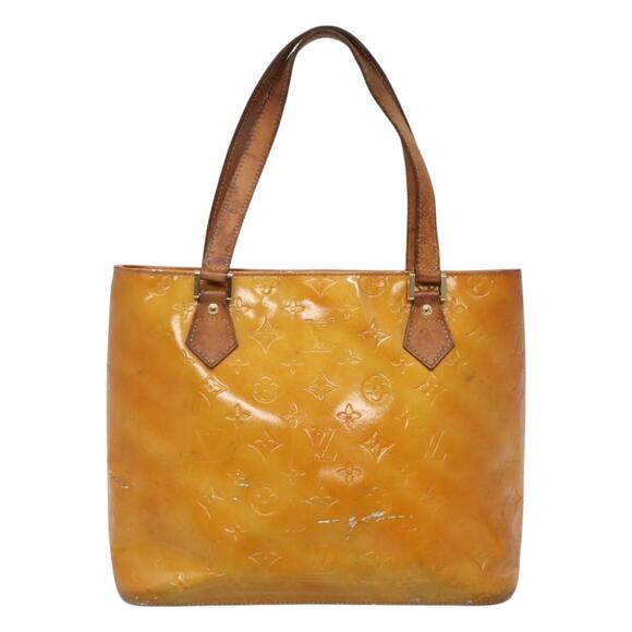 LOUIS VUITTON Monogram Vernis Houston Hand Bag Gris M91053 - Picture 13 of 16